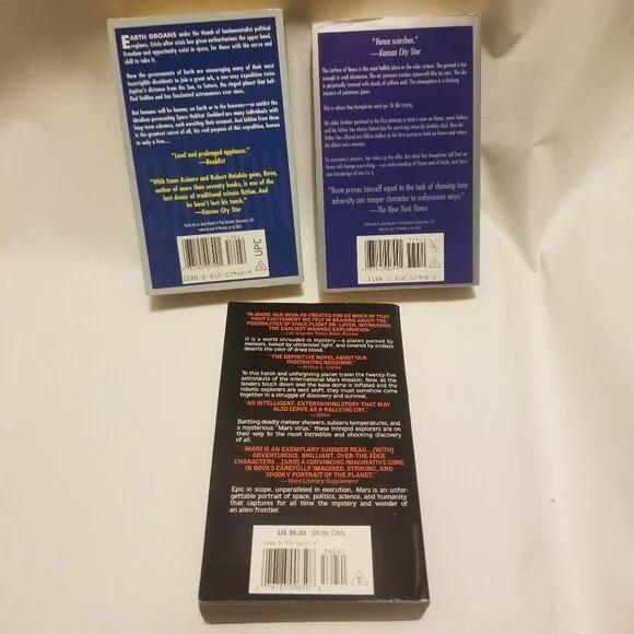 For fans of "The Ark" : 5 of Ben Bova's acclaimed Grand Tour scifi bks - Picture 10 of 12